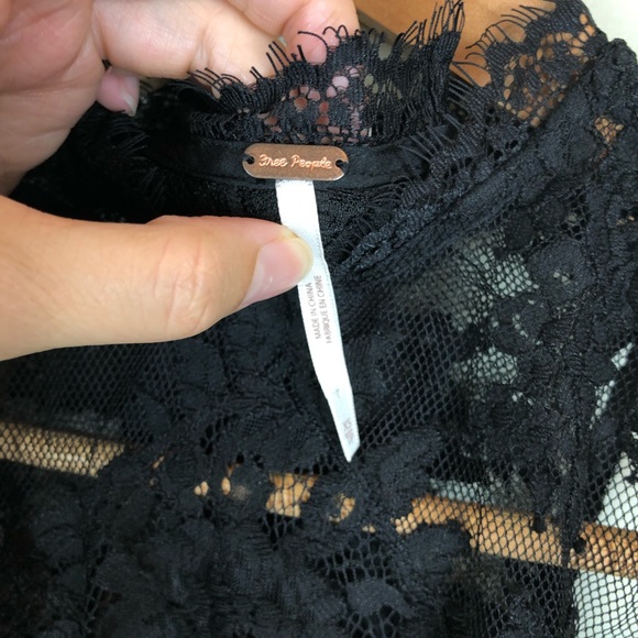 Free People Tied to You Lace Back Camisole - Picture 7 of 7